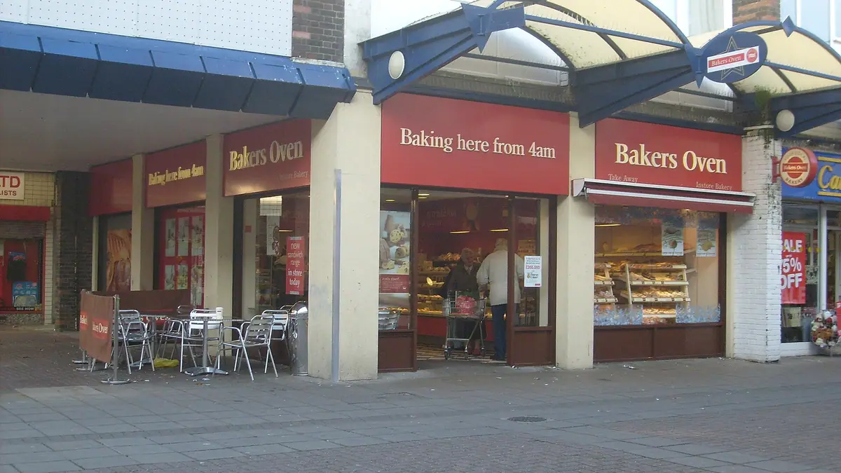 Birds – bakery in Mansfield town centre